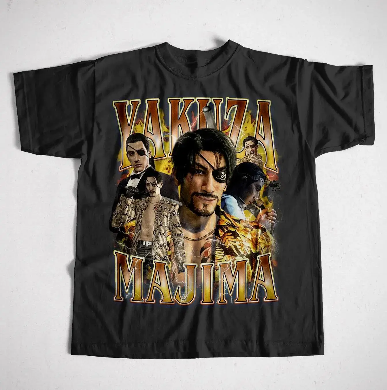 Esports Gaming Shirts - Japanese Gaming Graphic Shirt Vintage Tops