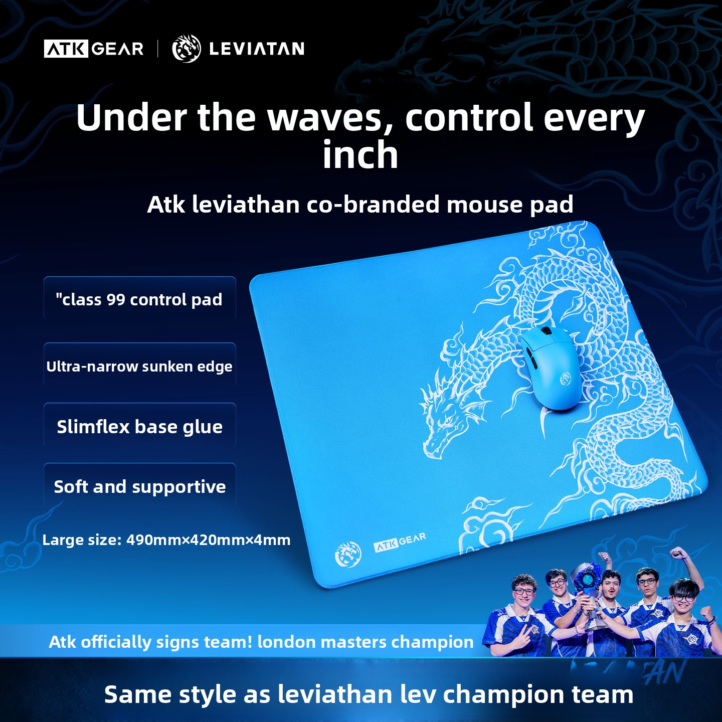 ATK GEAR Leviathan Co‑branded  - đánh giá và giá Esports Gaming Brands