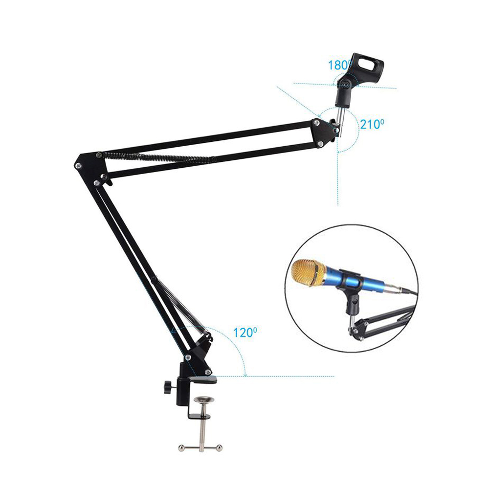 Foldable Metal Extendable Micr - đánh giá và giá Microphone Arm Boom