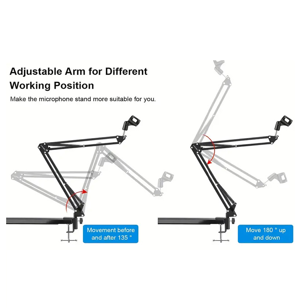Foldable Metal Extendable Micr - đánh giá và giá Microphone Arm Boom