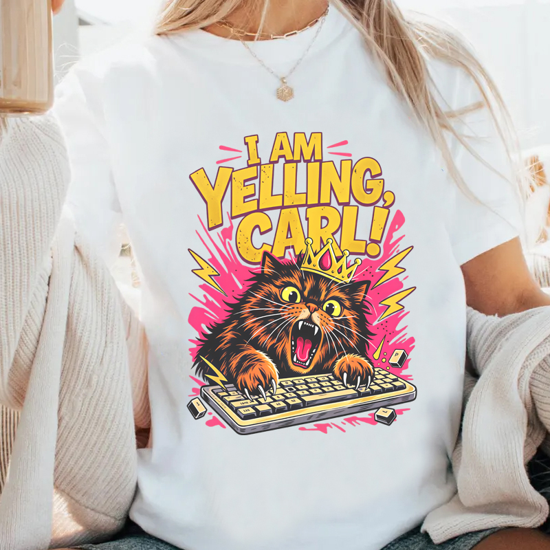 I Am Yelling Carl T-shirt Wome - đánh giá và giá Esports Gaming Shirts