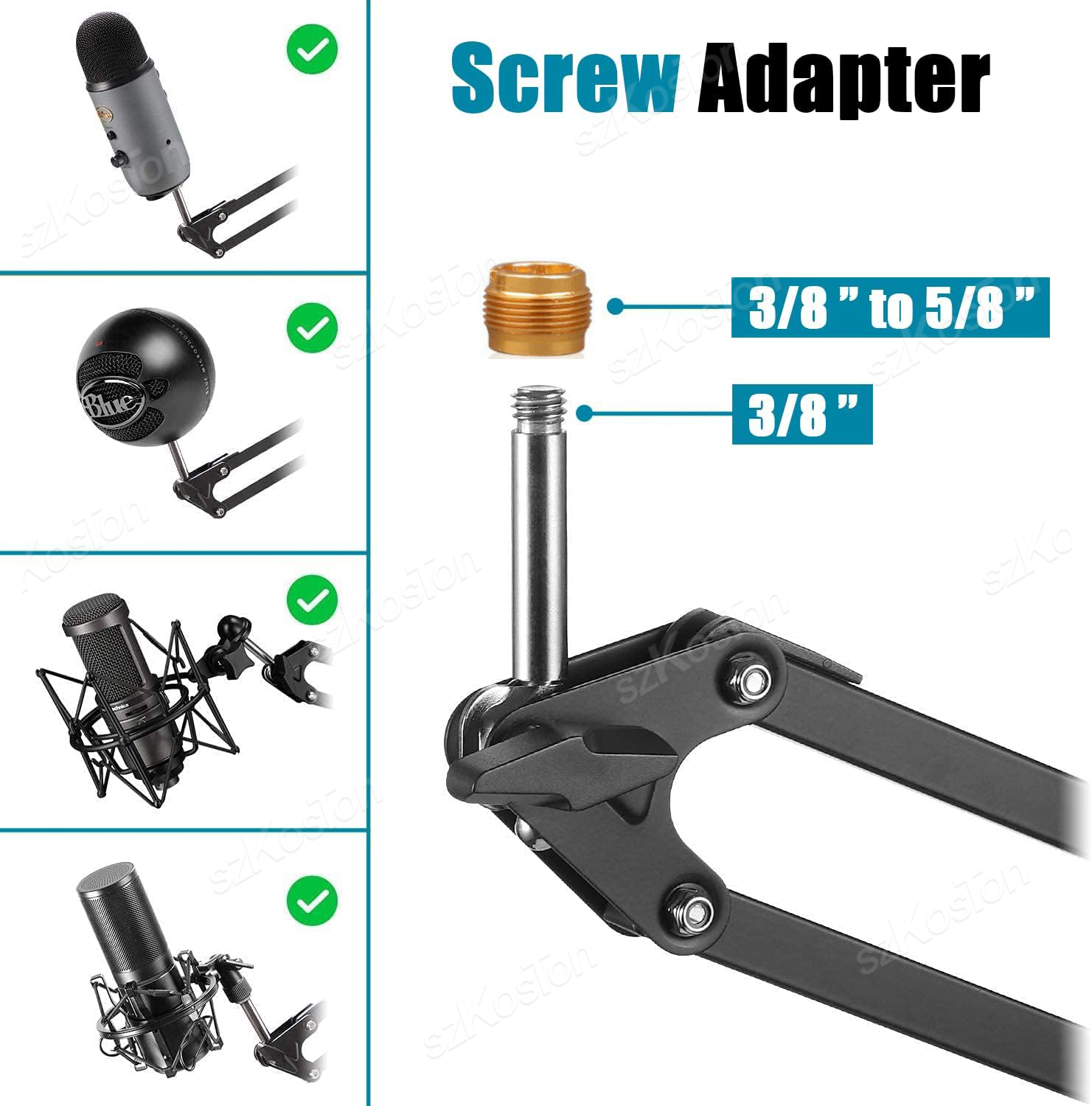 Articulated Arm Microphone Sta - đánh giá và giá Microphone Arm Boom