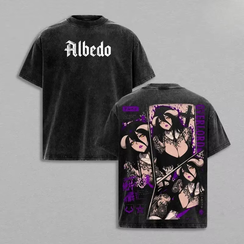 2026 Overlord Albedo Double Si - đánh giá và giá Esports Gaming T Shirt