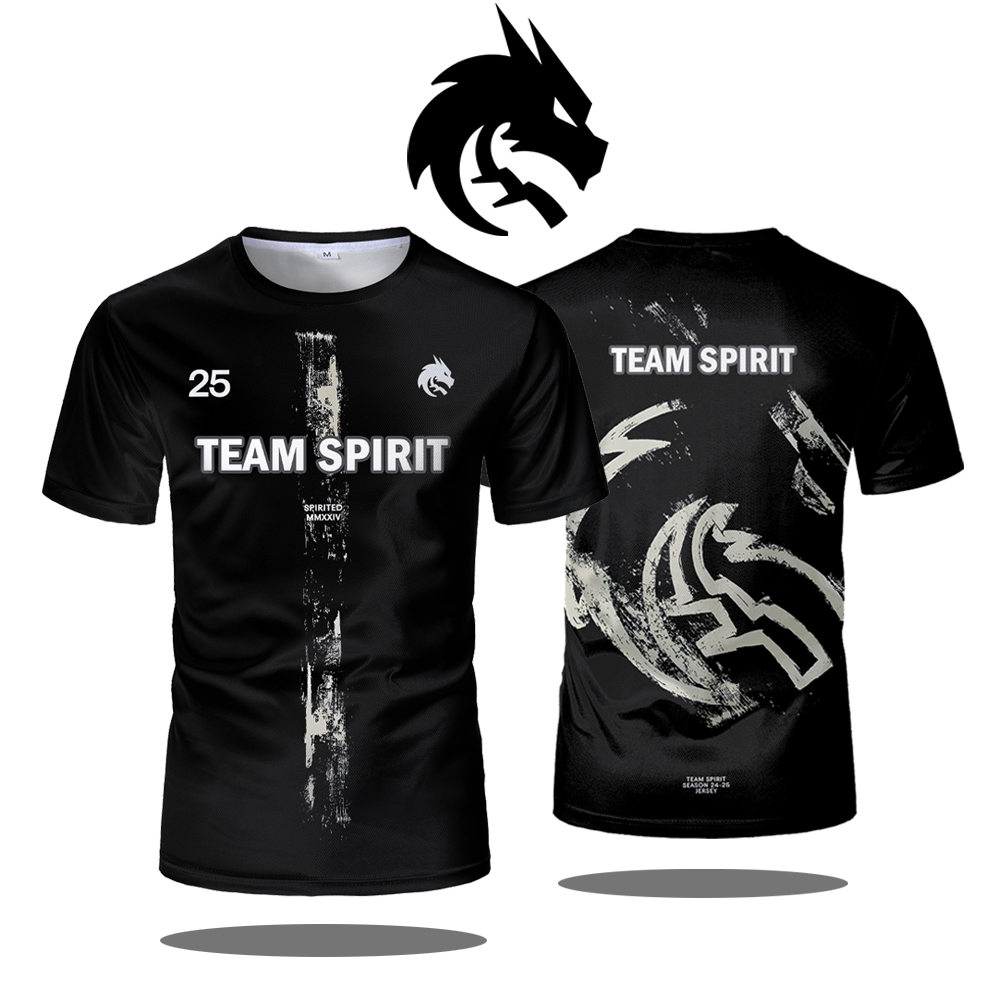 Team Spirit 2025 New Jerseys C - đánh giá và giá Esports Gaming T Shirt