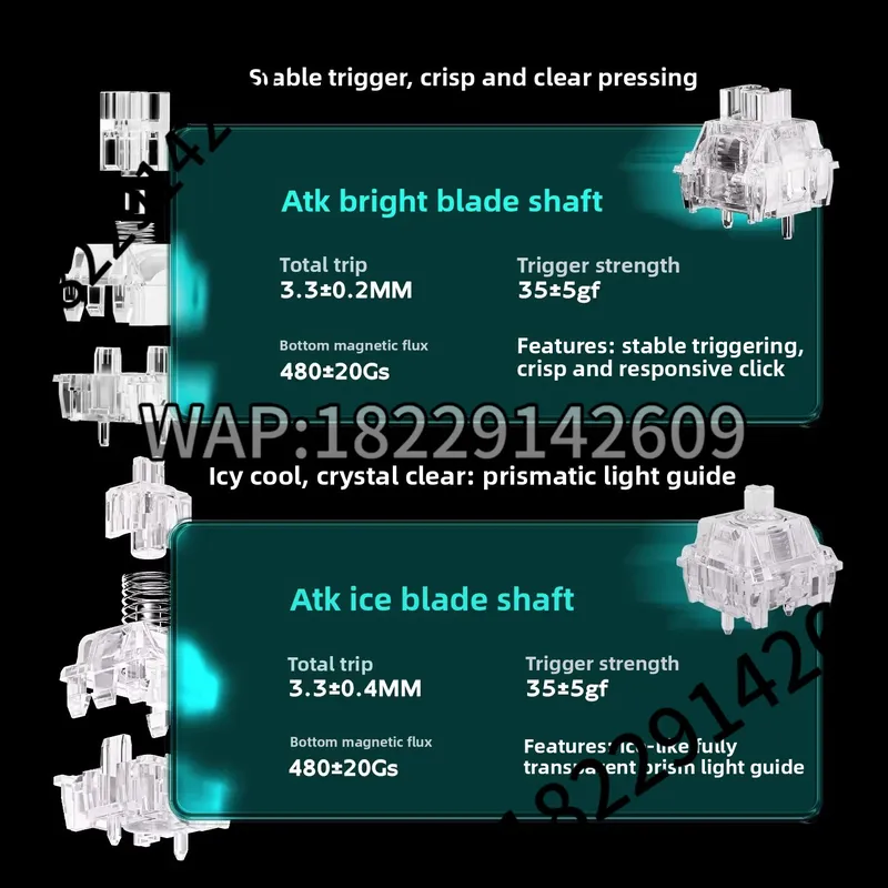 ATK RS7 Air Keyboard Magnetic  - đánh giá và giá Esports & Gaming Optics Gmbh